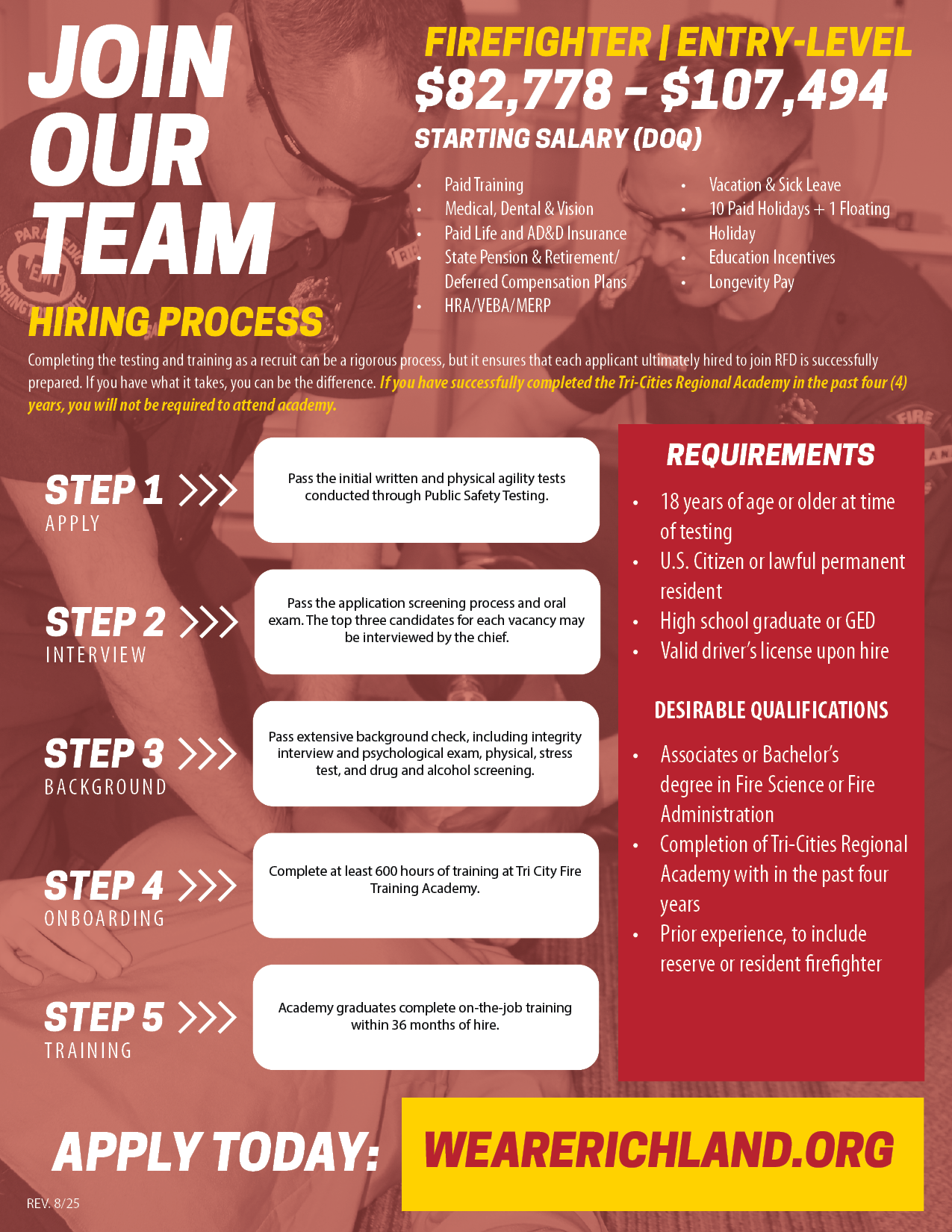 RFD Flyer - Entry Level