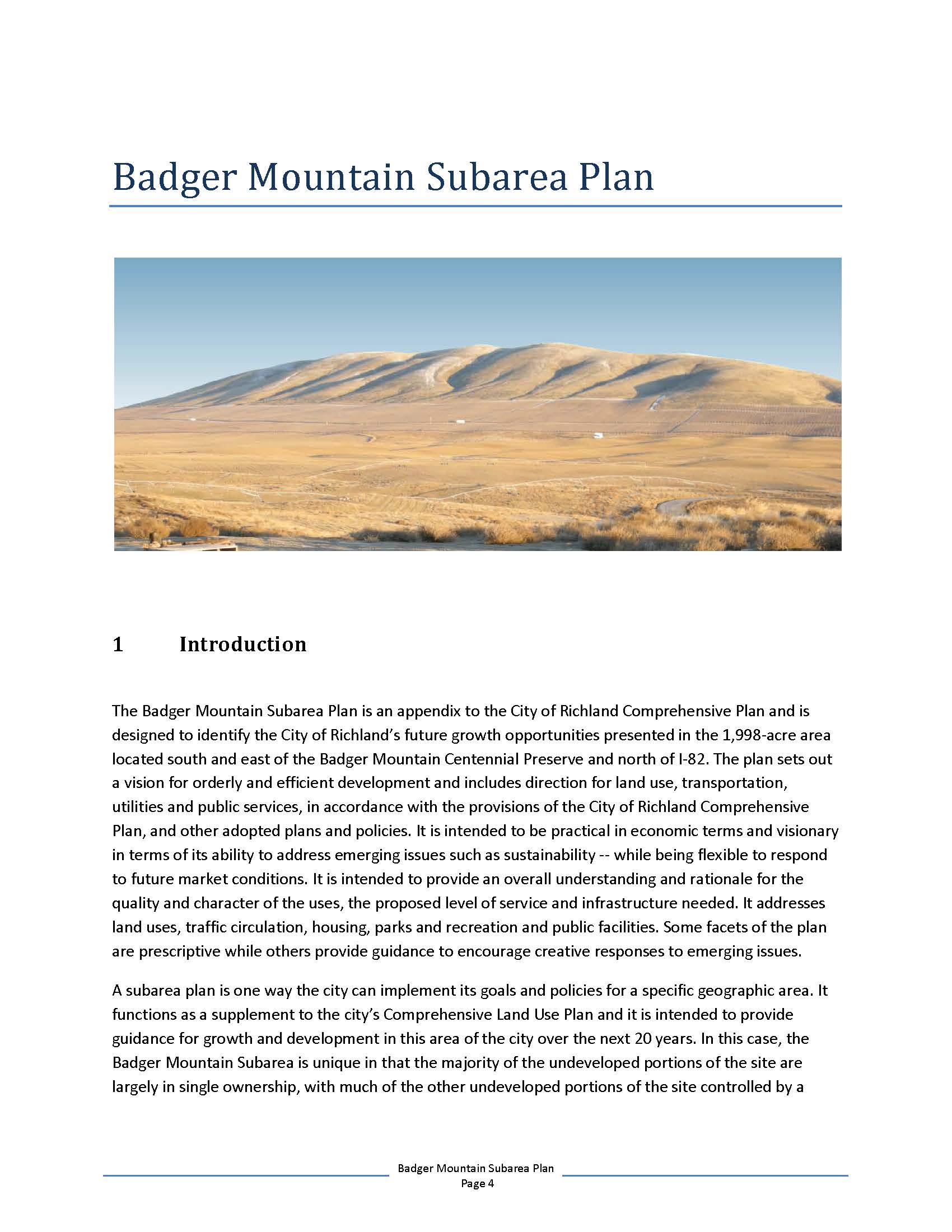 BMS, Badger Mountain